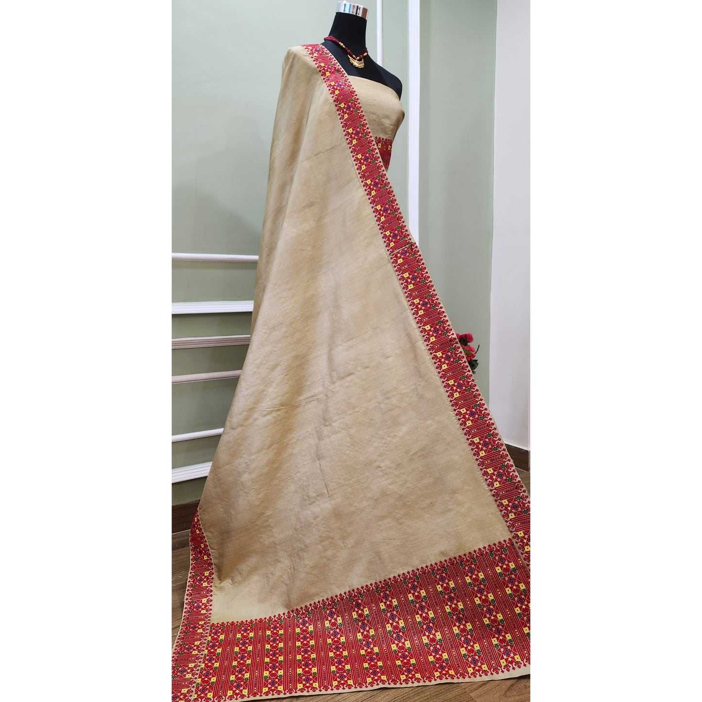 Tassar Silk Mekhela Chador