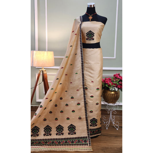 Tassar Silk Mekhela Chador