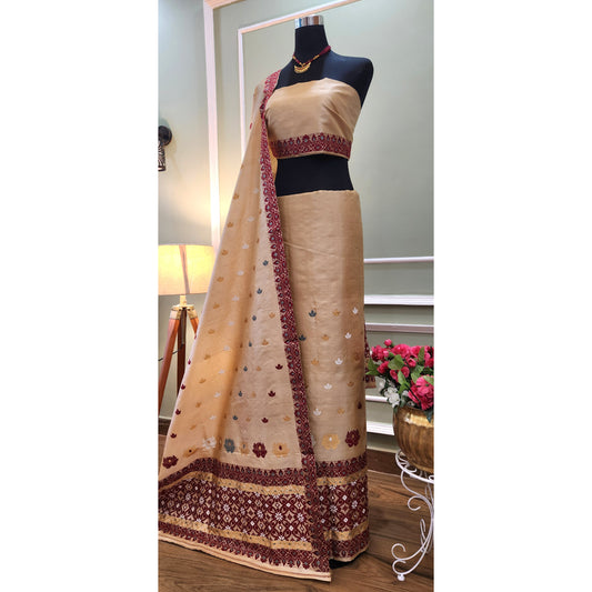 Tassar Silk Mekhela Chador