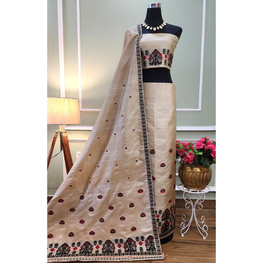 Tassar Silk Mekhela Chador