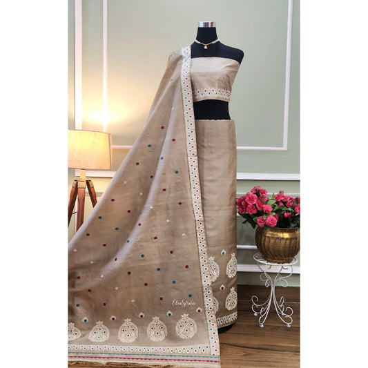 Tassar Silk Mekhela Chador