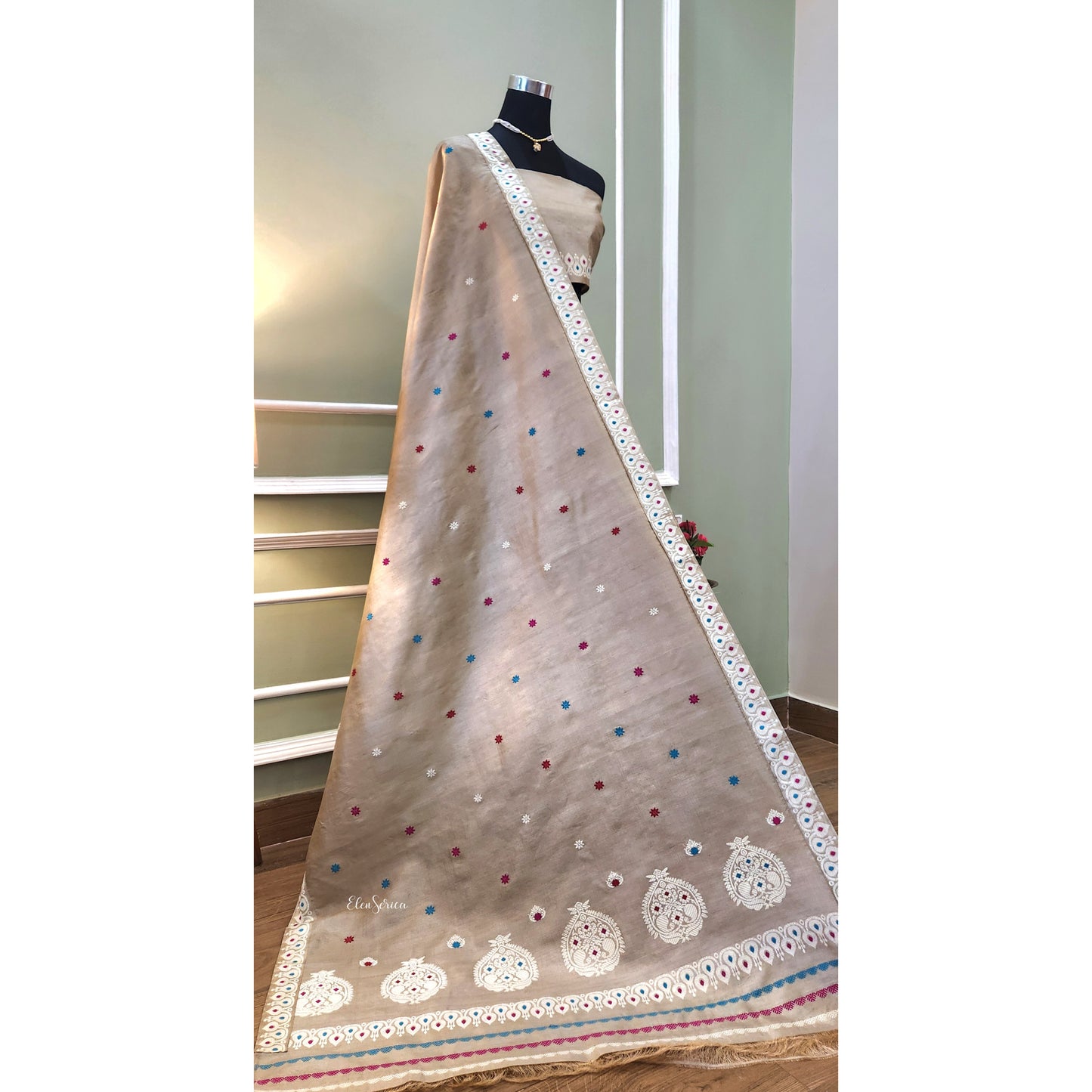 Tassar Silk Mekhela Chador