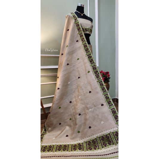 Tassar Silk Mekhela Chador