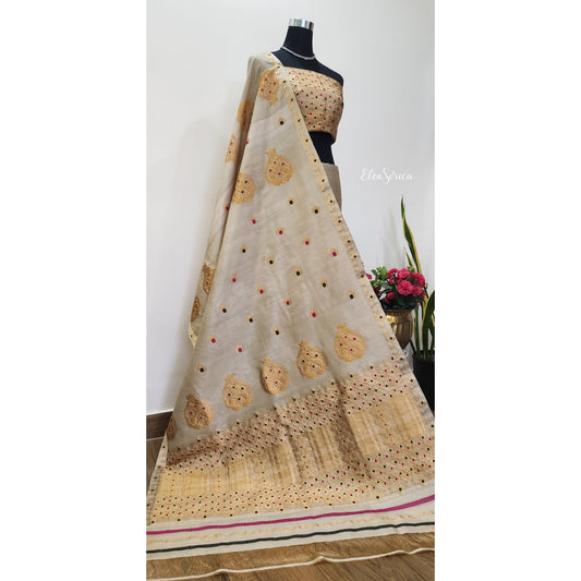 Tassar Silk Mekhela Chador