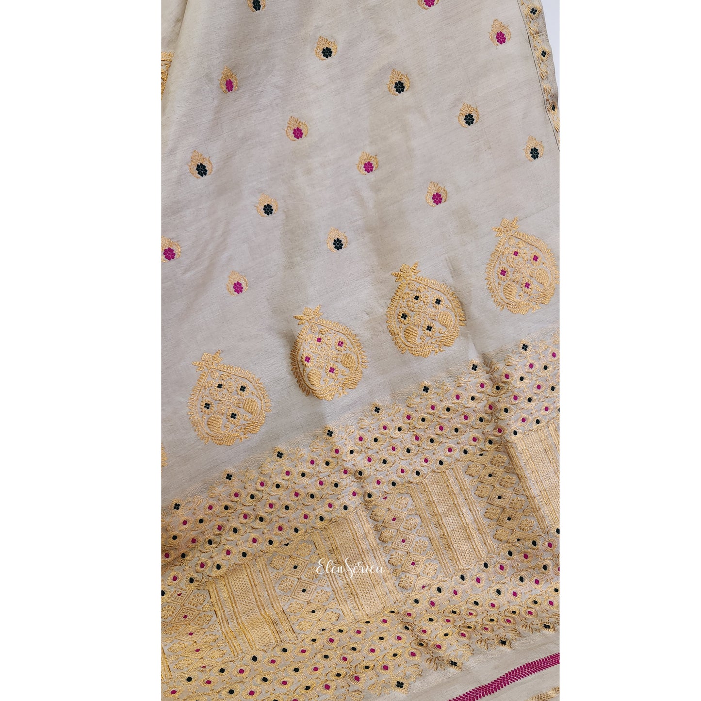 Tassar Silk Mekhela Chador