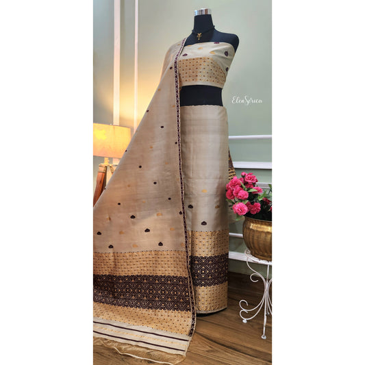 Tassar Silk Mekhela Chador