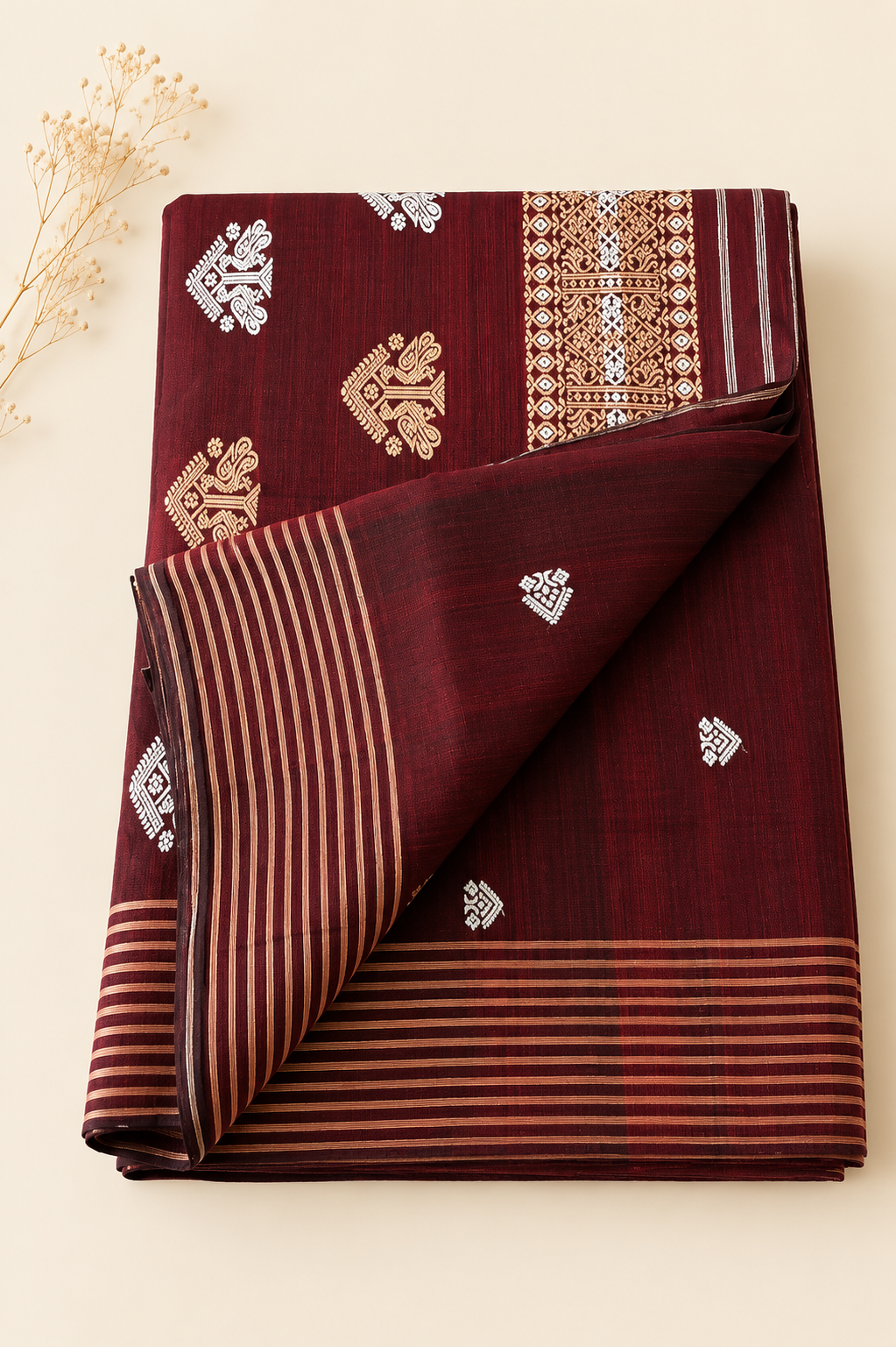 Rajnigandha Nuni Cotton Saree