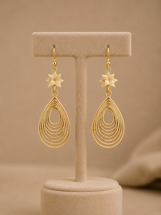 Bamboo Cane Earrings