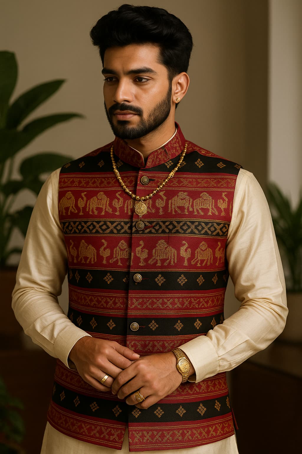 Men waistcoat