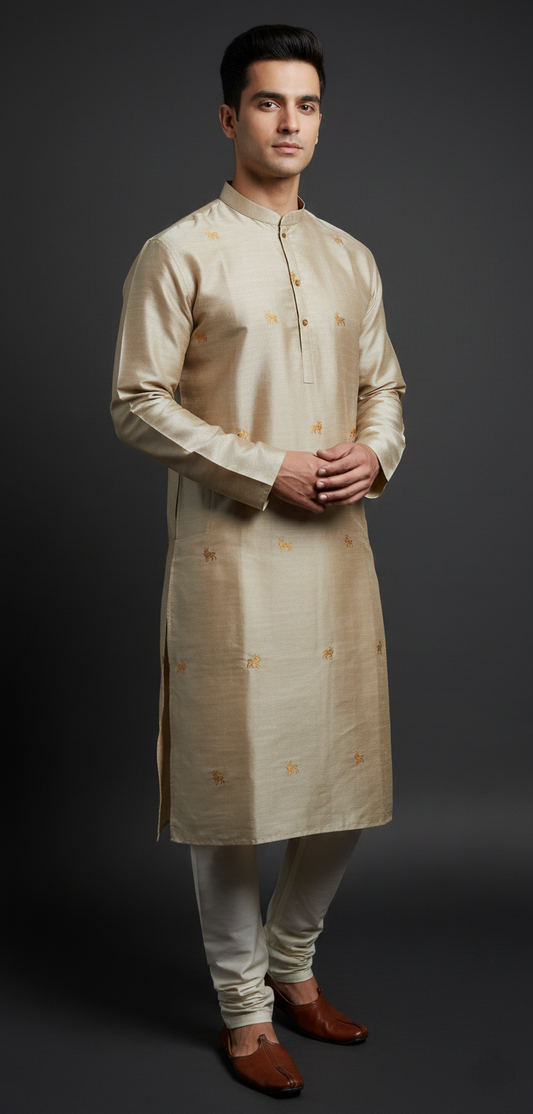 The Classic Tassar Kurta