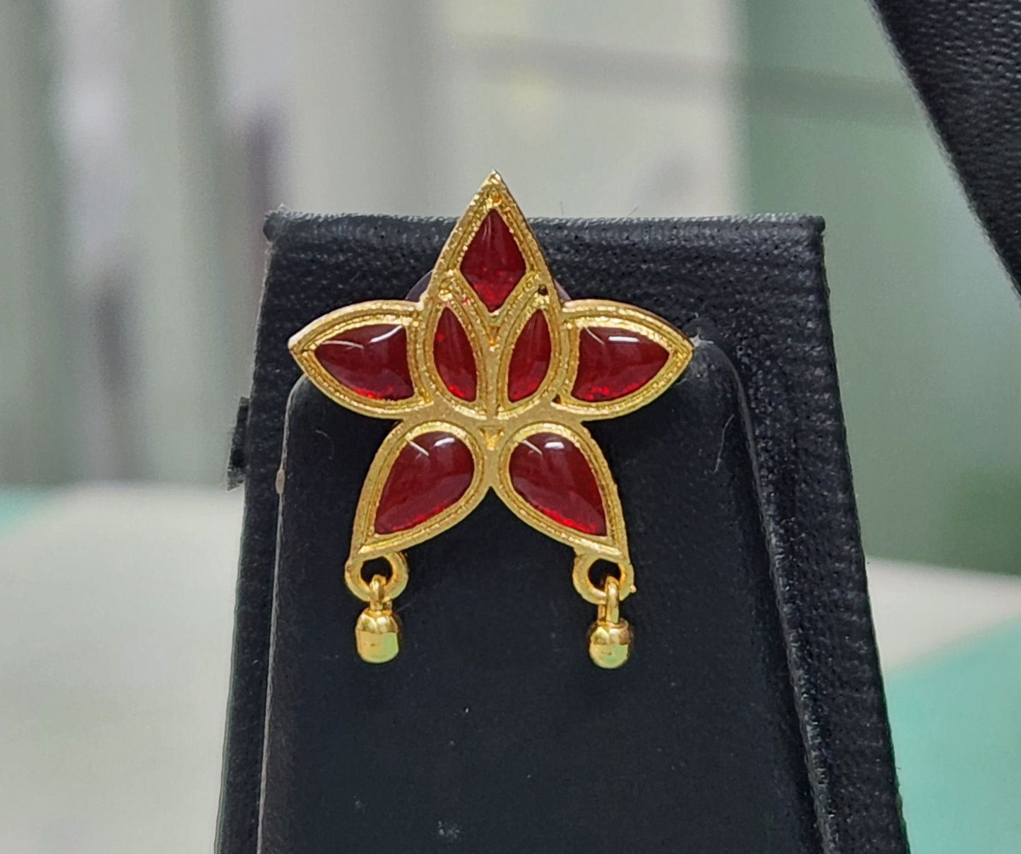 Red Assamese Jewellery Set