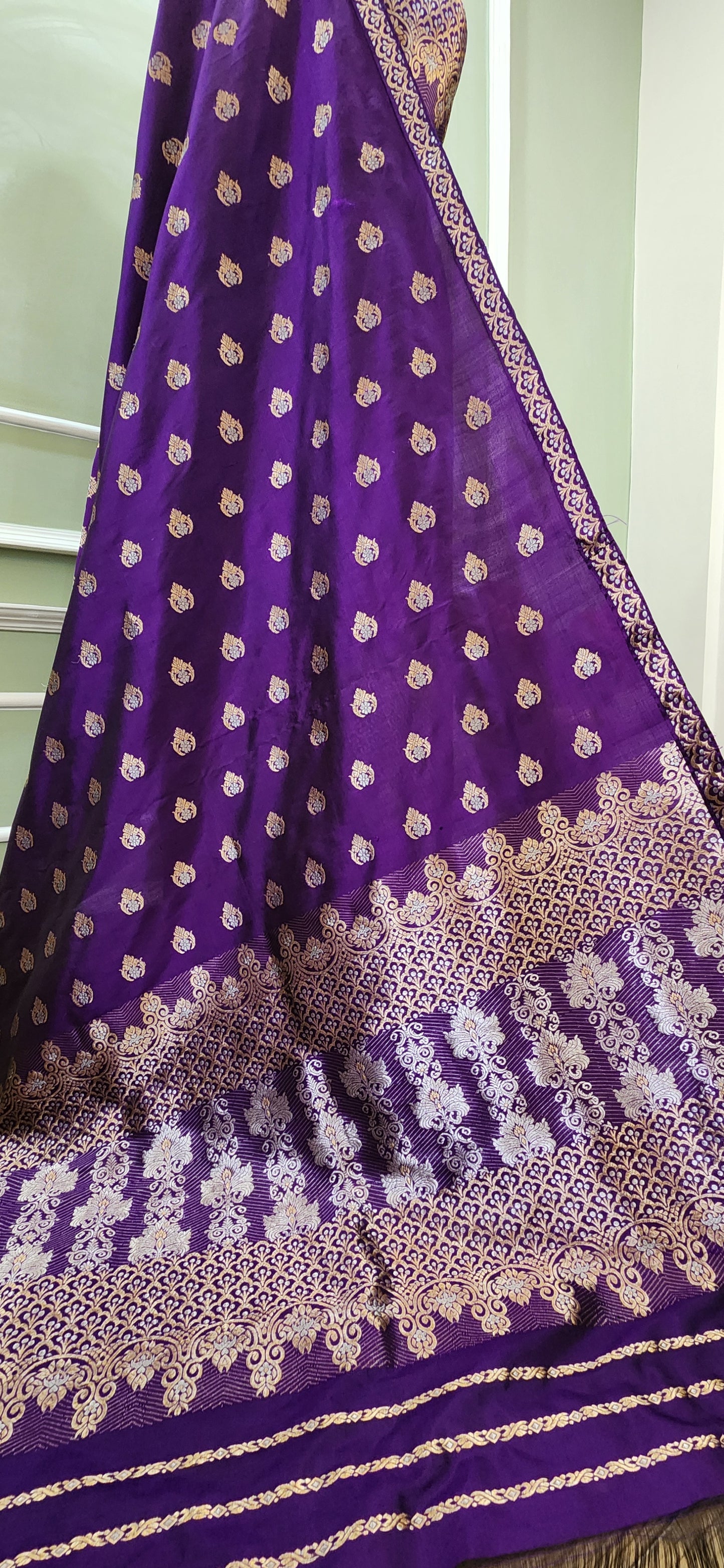 The Amethyst Royale Mekhela Chador