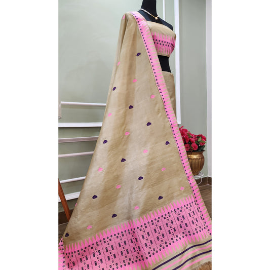 Tassar Silk Mekhela Chador