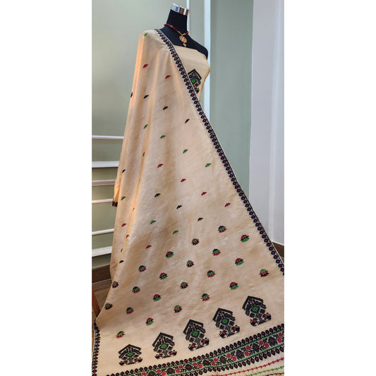 Tassar Silk Mekhela Chador