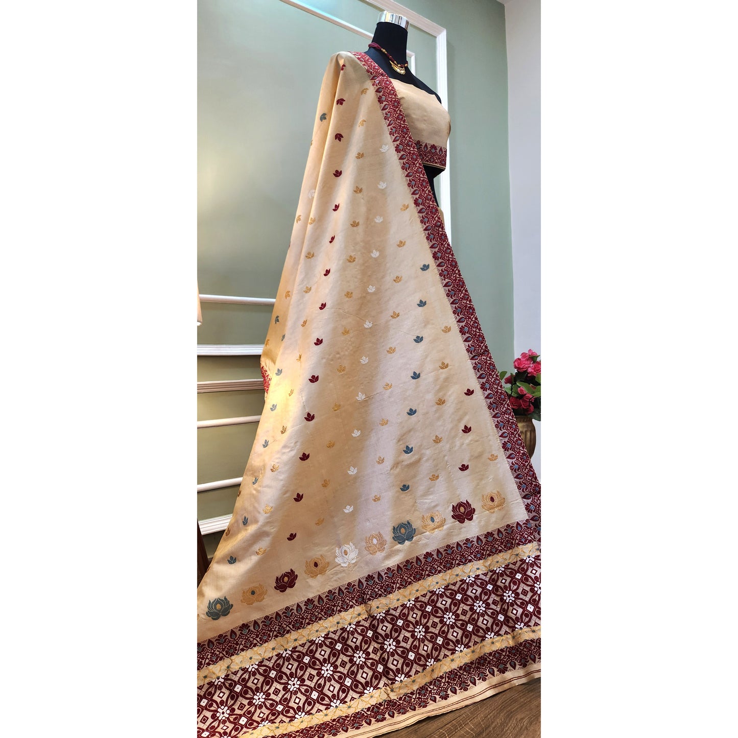 Tassar Silk Mekhela Chador