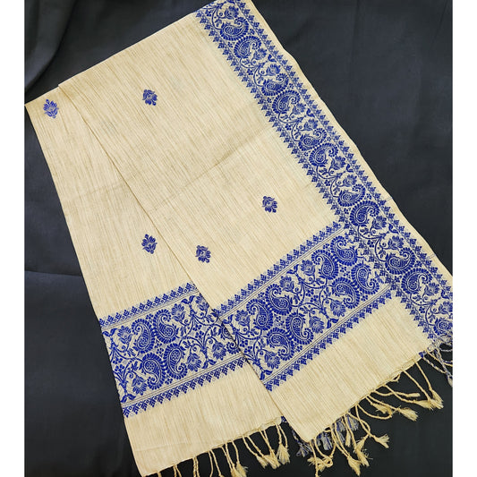 Handwoven Assamese Eri Silk Stole