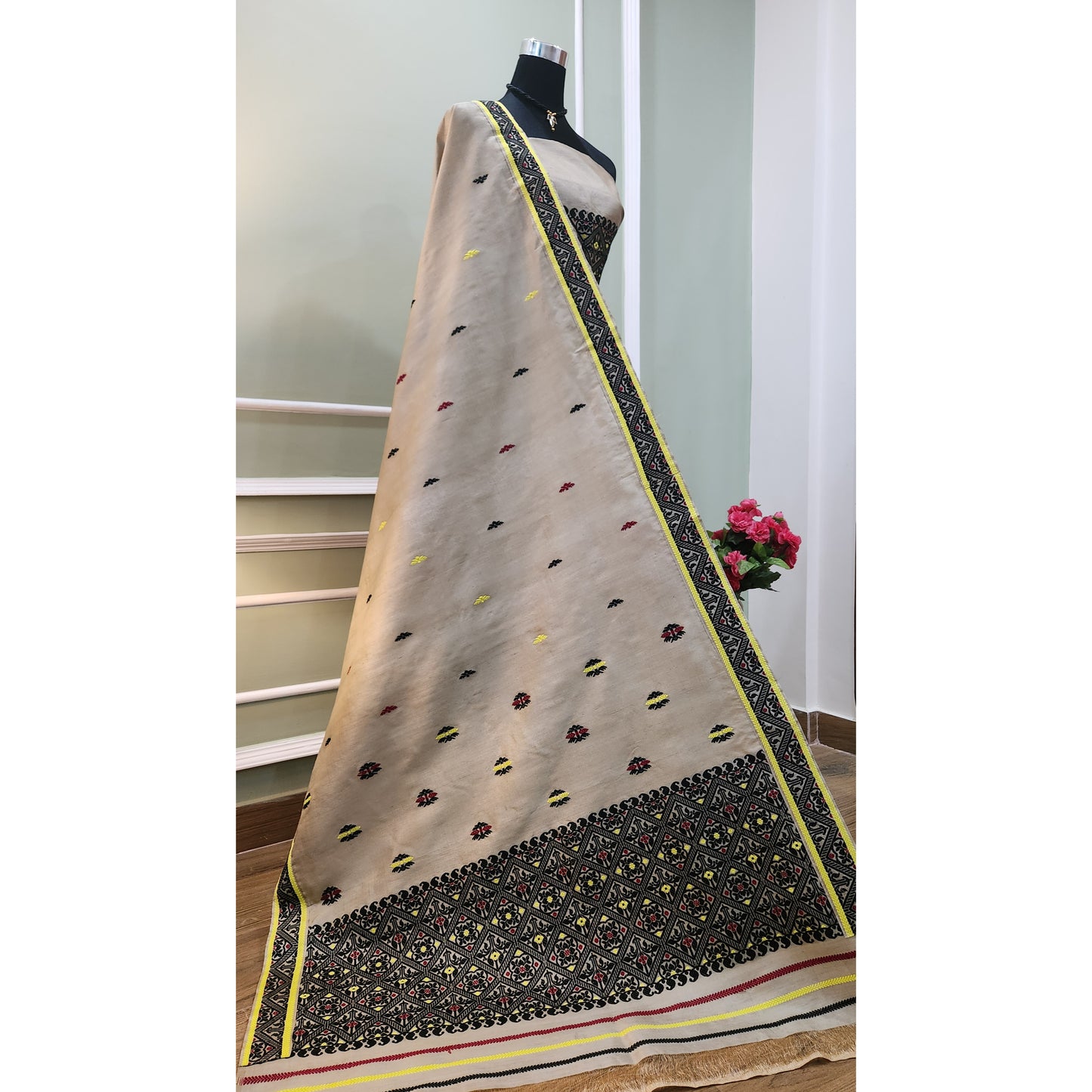 Tassar Silk Mekhela Chador
