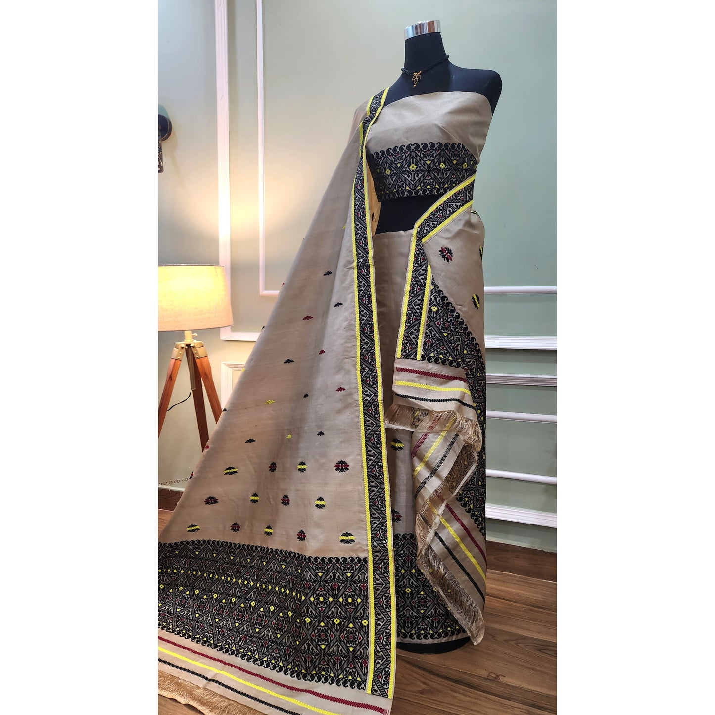 Tassar Silk Mekhela Chador