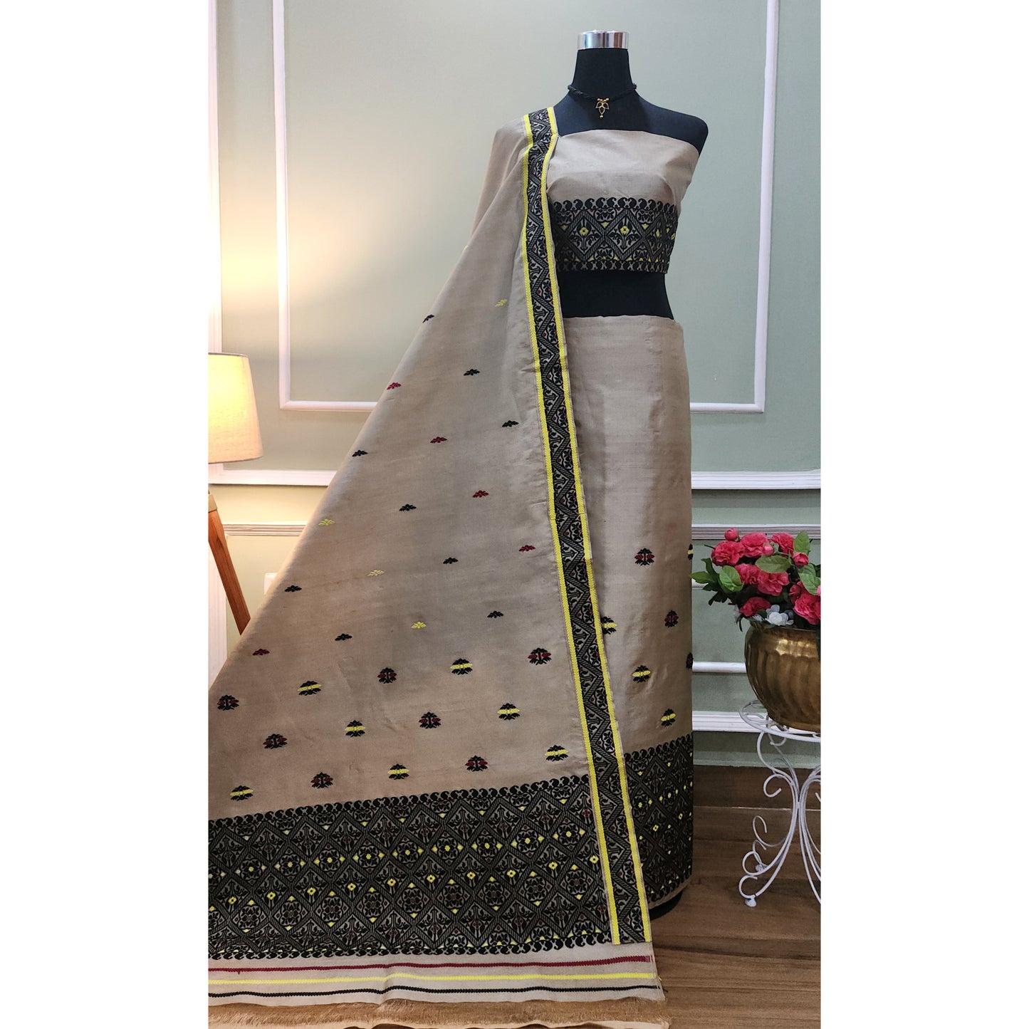 Tassar Silk Mekhela Chador