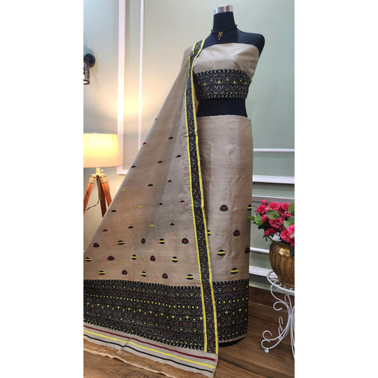 Tassar Silk Mekhela Chador