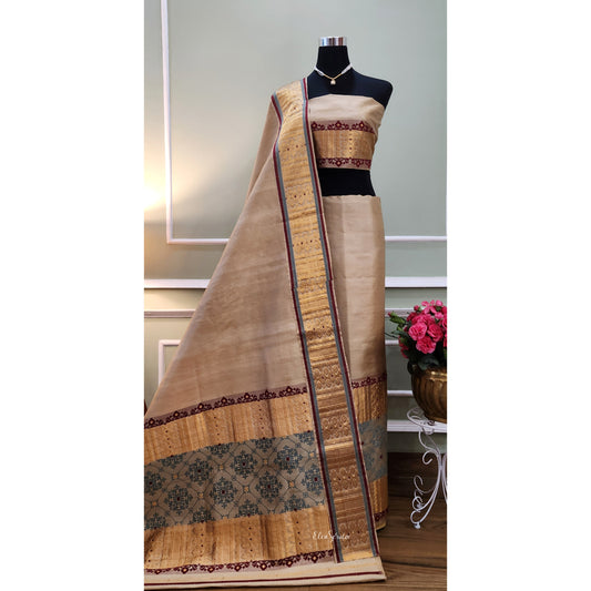 Tassar Silk Mekhela Chador