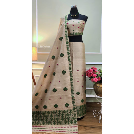 Tassar Silk Mekhela Chador
