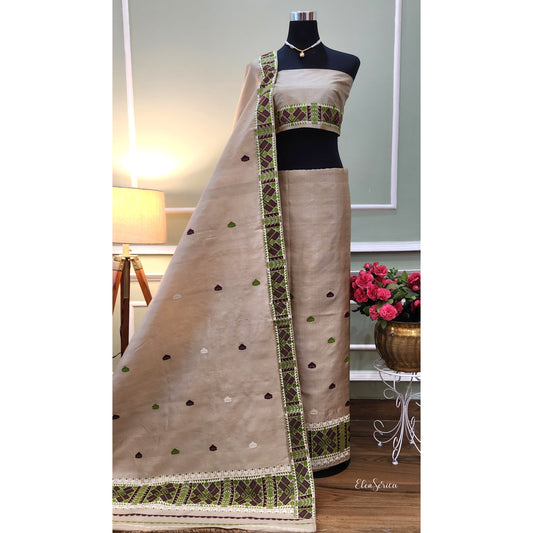 Tassar Silk Mekhela Chador