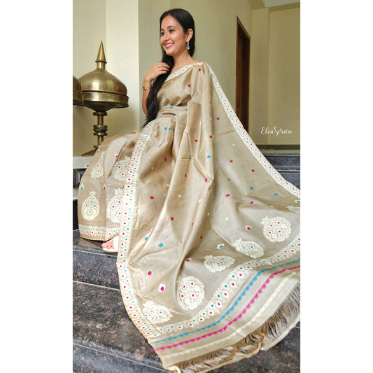Tassar Silk Mekhela Chador