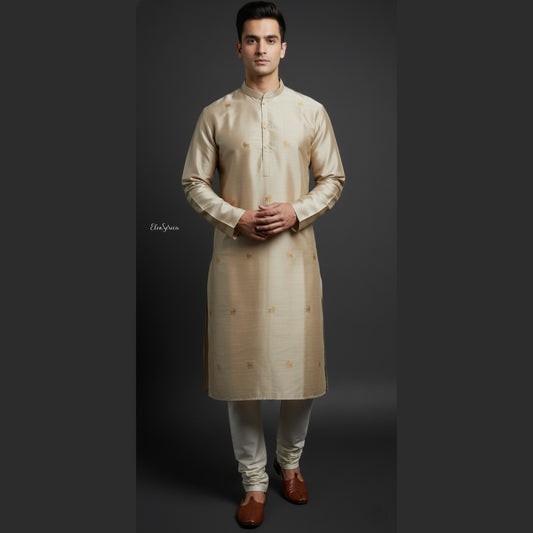 The Classic Tassar Kurta