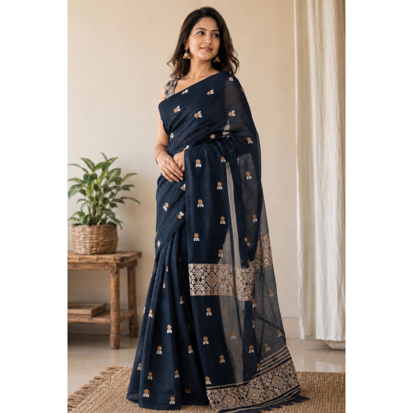 Niladri Nuni Cotton Saree