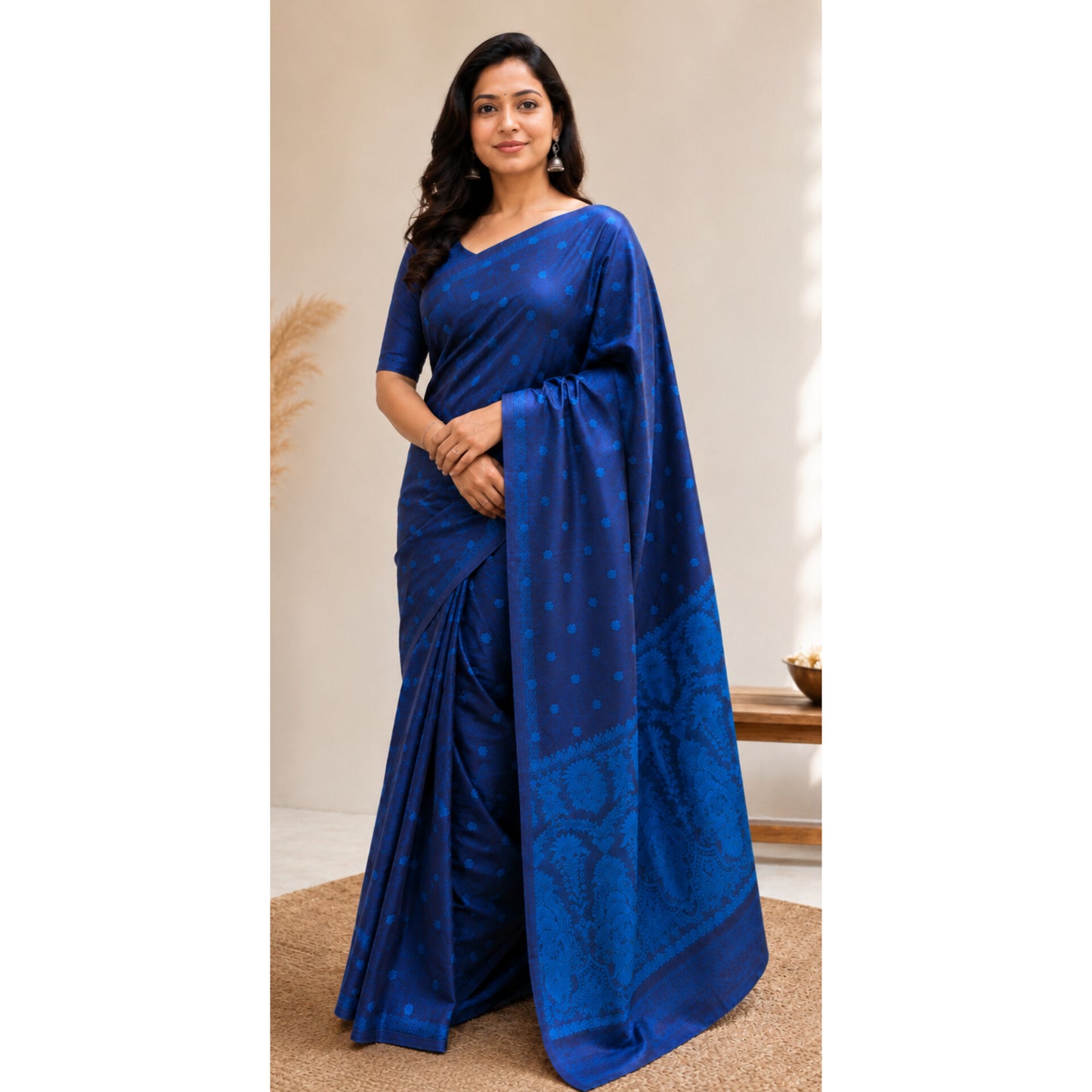 Neelanjana-Pure Mulberry Silk Saree