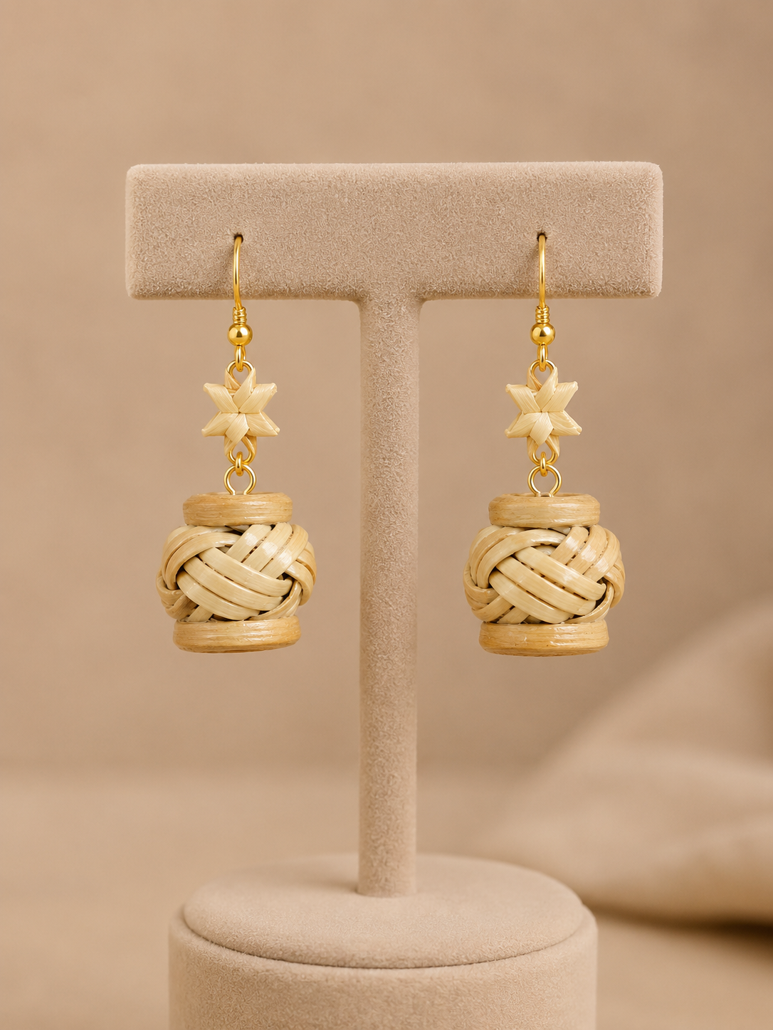 Bamboo Cane Earrings