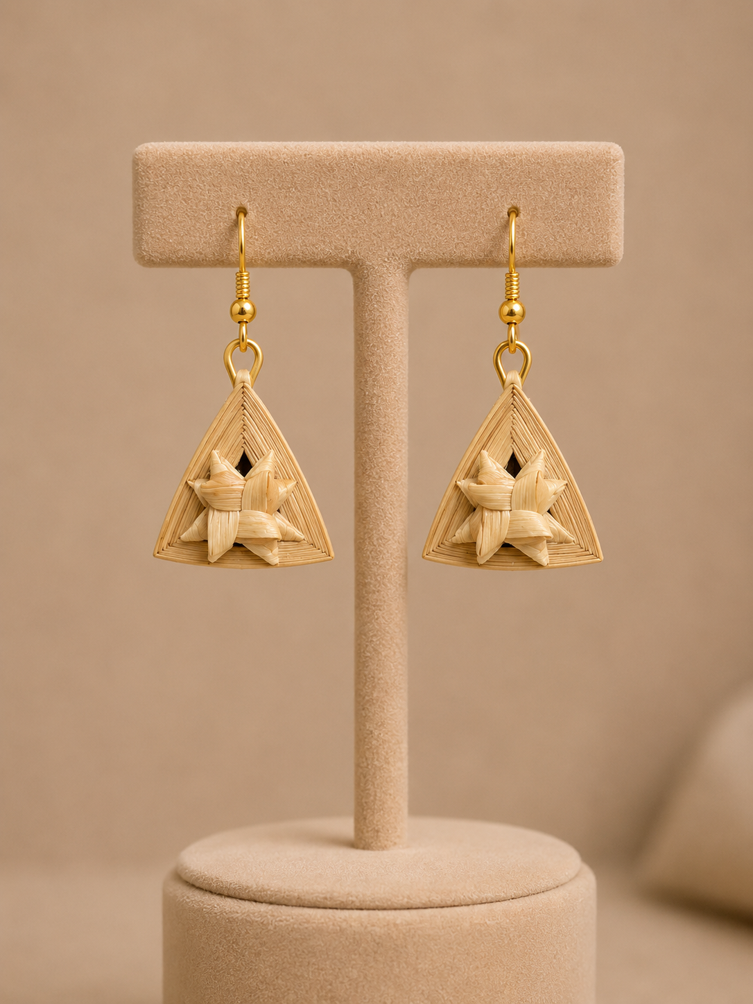 Bamboo Cane Earrings