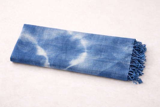 The Indigo Whisper Eri Stole