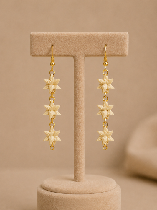 Bamboo Cane Earrings