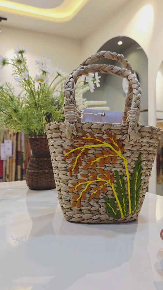 Mini Floral Tote