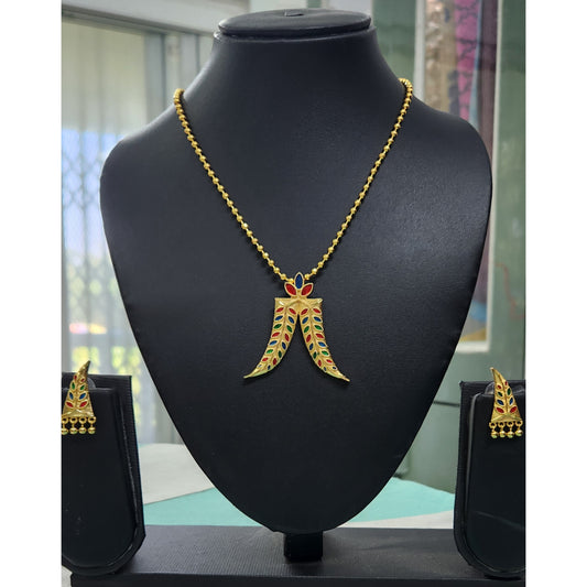 Traditional Assamese Jewellery Set