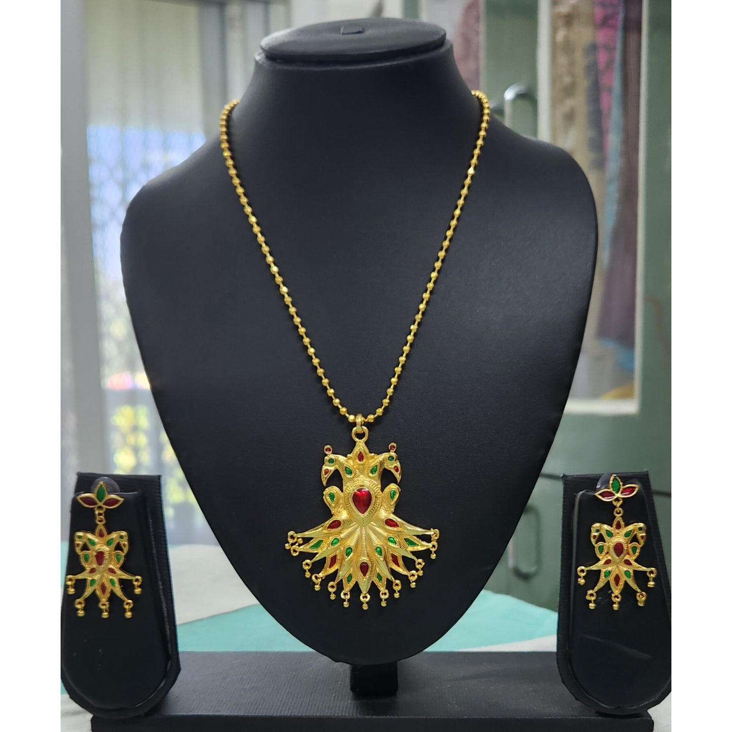 Traditional Assamese Jewellery Set