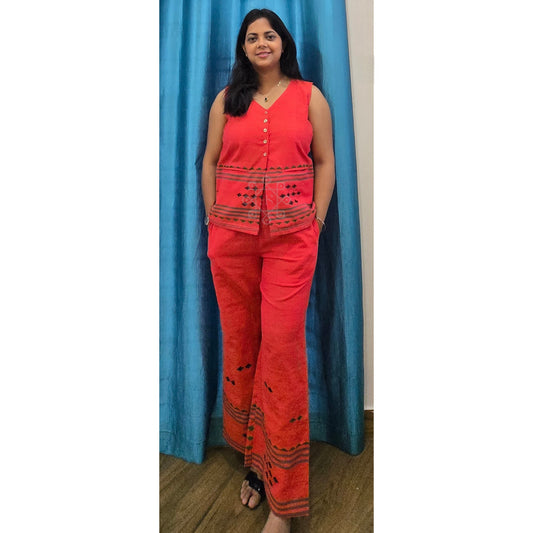 Classic Handloom Cotton Co-ord Set