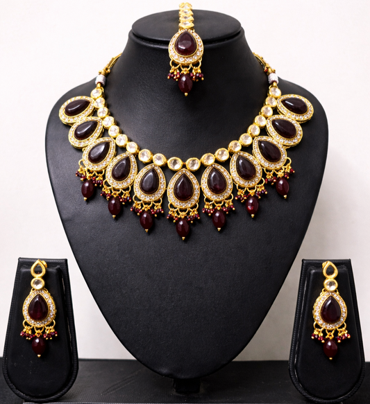 The Shahi Aqua Ruby Set