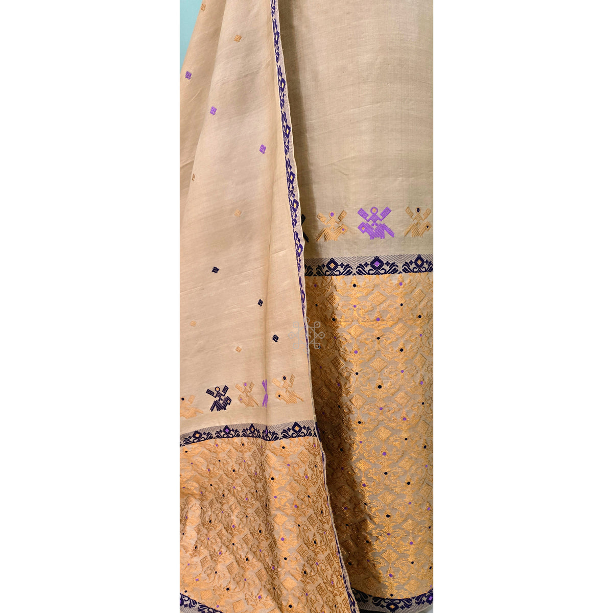 The Royal Tussar Mekhela Chador
